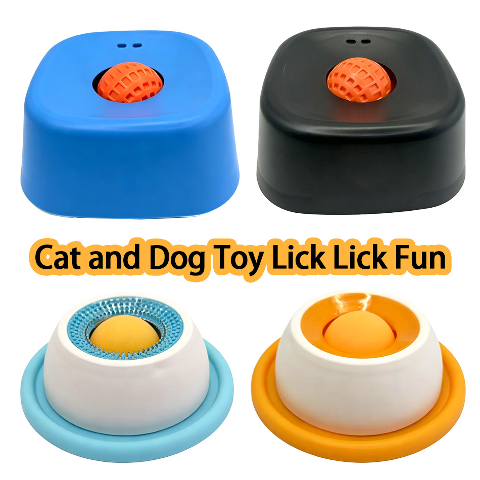 Slow Feeder Dog Bowl - Mangkuk Jilat Hewan Peliharaan Anti Selip