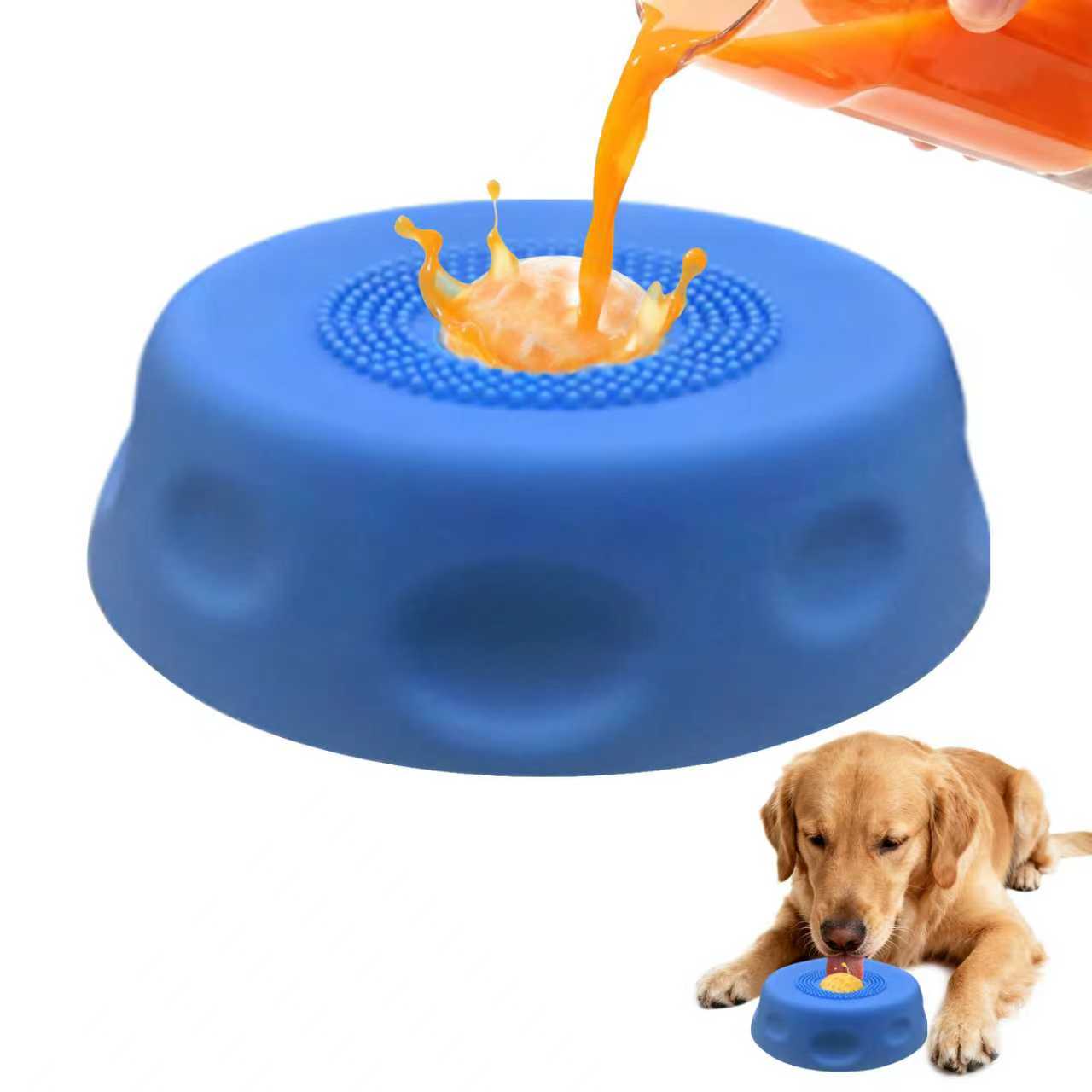 Slow Feeder Dog Bowl - Mangkuk Anjing Slow Feeder untuk Camilan