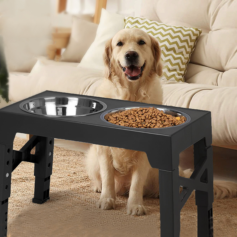 Slow Feeder Dog Bowl - Mangkuk pemberi makan anjing tinggi BOOTEELY