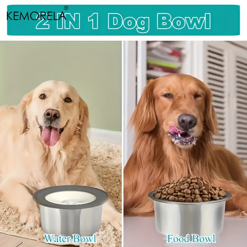 Mangkuk Air Anjing Stainless S - Slow Feeder Dog Bowl ulasan dan harga