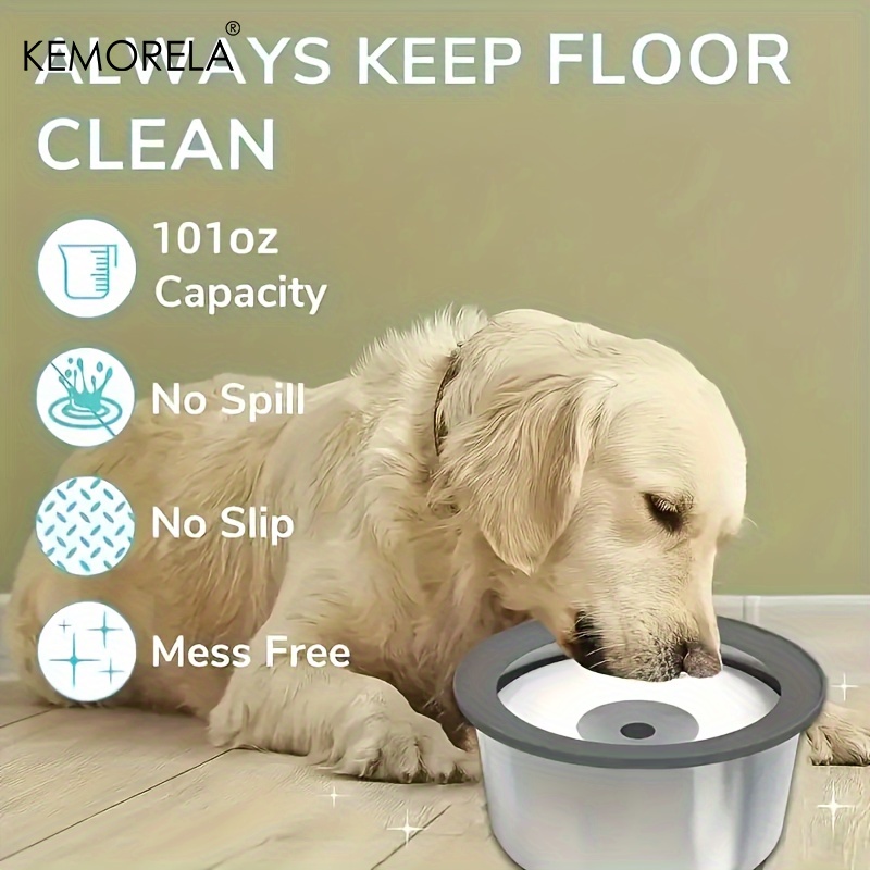 Mangkuk Air Anjing Stainless S - Slow Feeder Dog Bowl ulasan dan harga