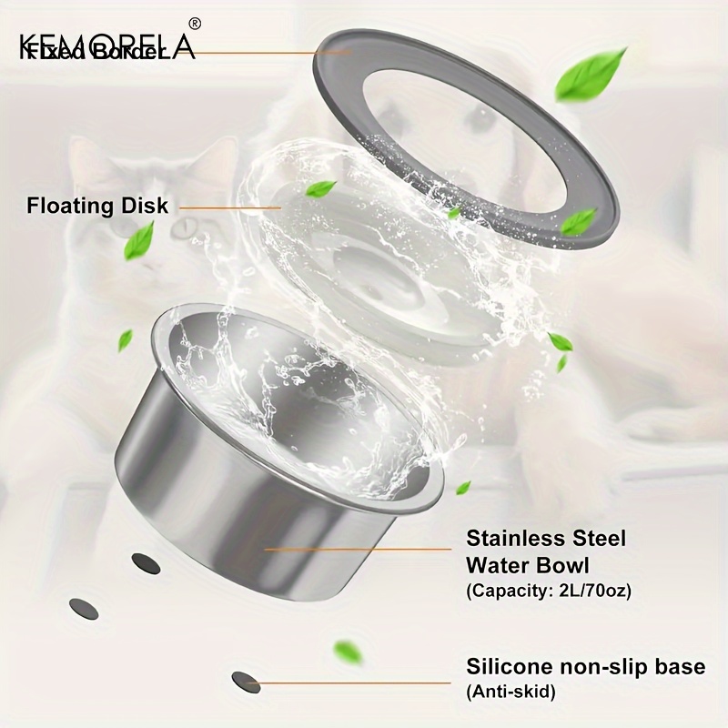 Mangkuk Air Anjing Stainless S - Slow Feeder Dog Bowl ulasan dan harga