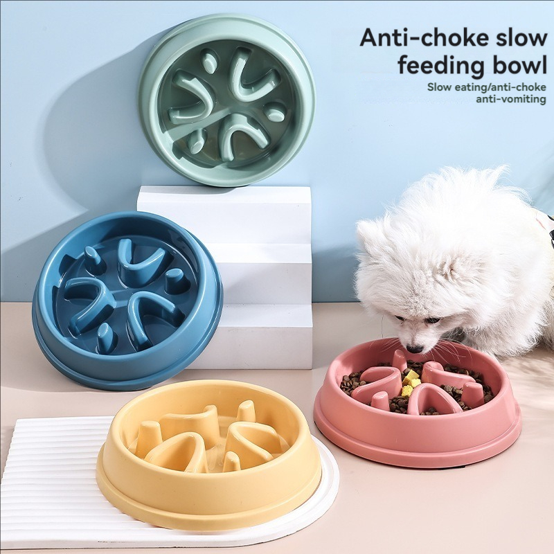 Perlengkapan hewan peliharaan  - Slow Feeder Dog Bowl ulasan dan harga