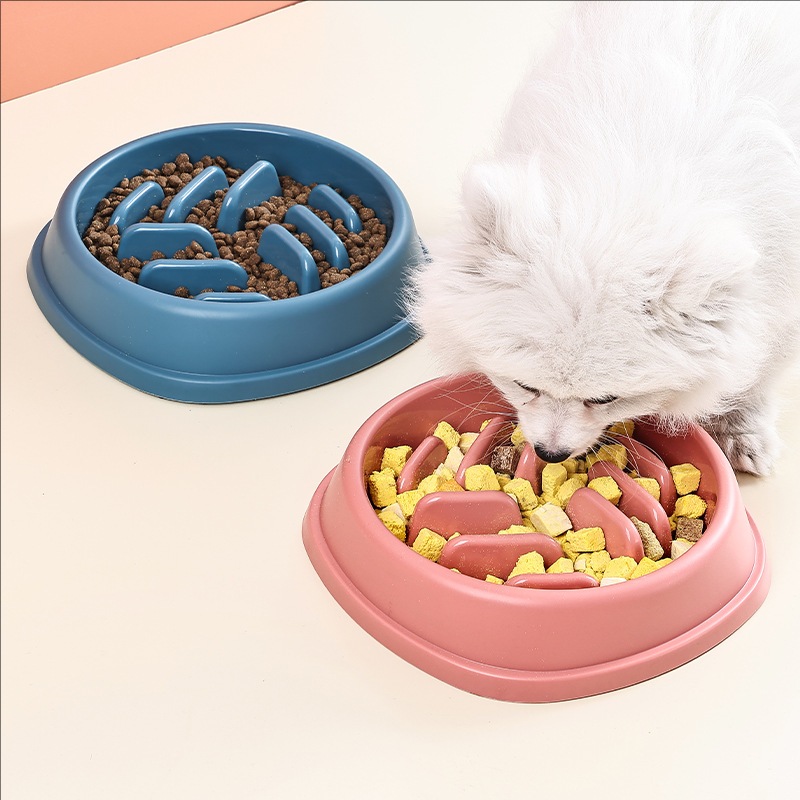 Perlengkapan hewan peliharaan  - Slow Feeder Dog Bowl ulasan dan harga