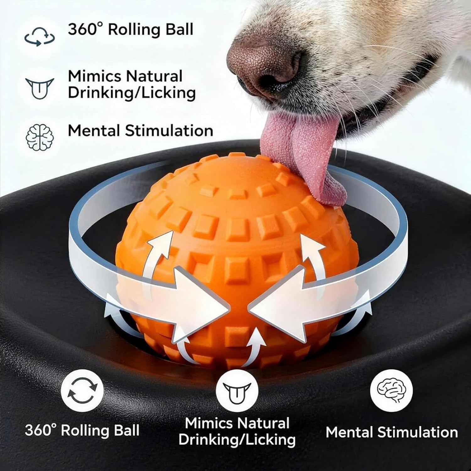Mangkuk Jilat Anjing dengan Bo - Slow Feeder Dog Bowl ulasan dan harga