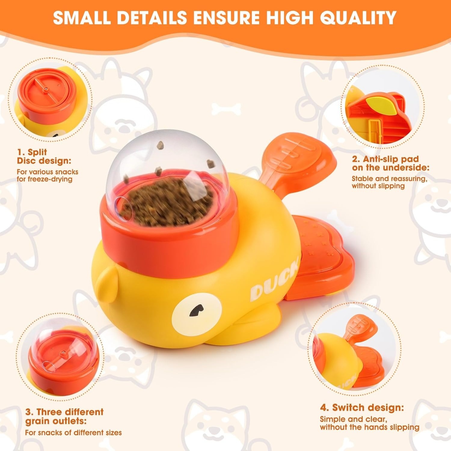 Dispenser Makanan Hewan Peliha - Slow Feeder Dog Bowl ulasan dan harga