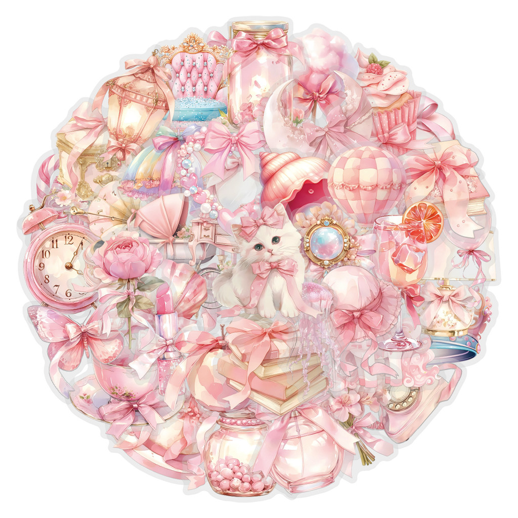 60 Buah Paket Stiker Pink Coqu - Pet Supplies In Store ulasan dan harga