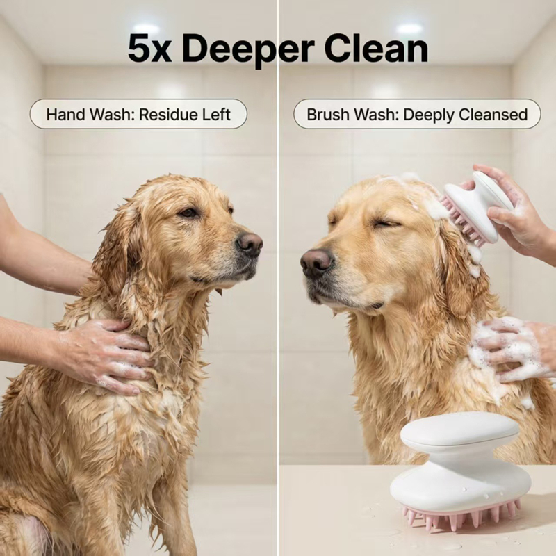Sikat Pijat Pembersih Hewan Pe - Pet Supplies In Store ulasan dan harga