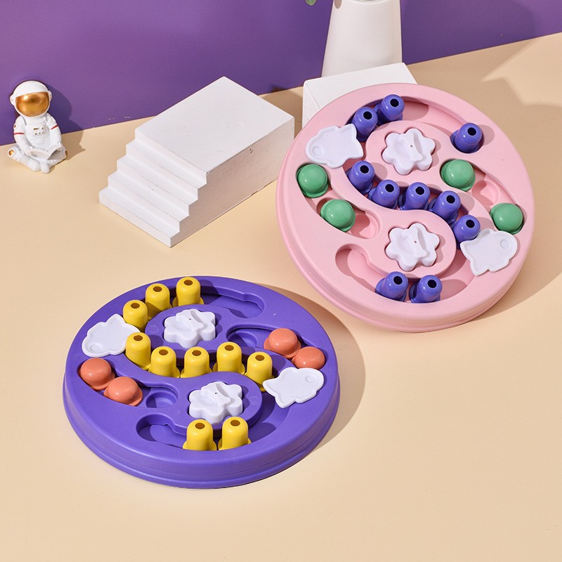 Mainan Puzzle Interaktif Anjin - Slow Feeder Dog Bowl ulasan dan harga