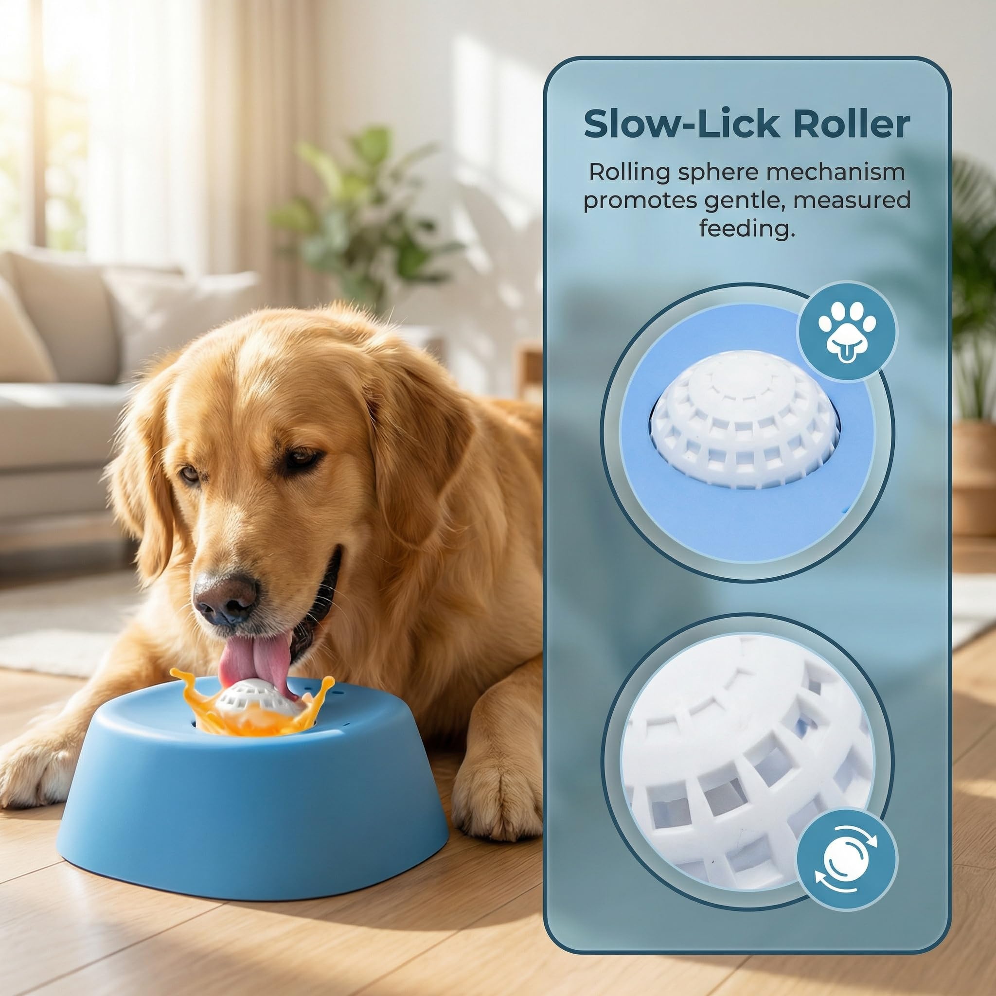 Mangkuk Jilat Anjing, Mangkuk  - Slow Feeder Dog Bowl ulasan dan harga